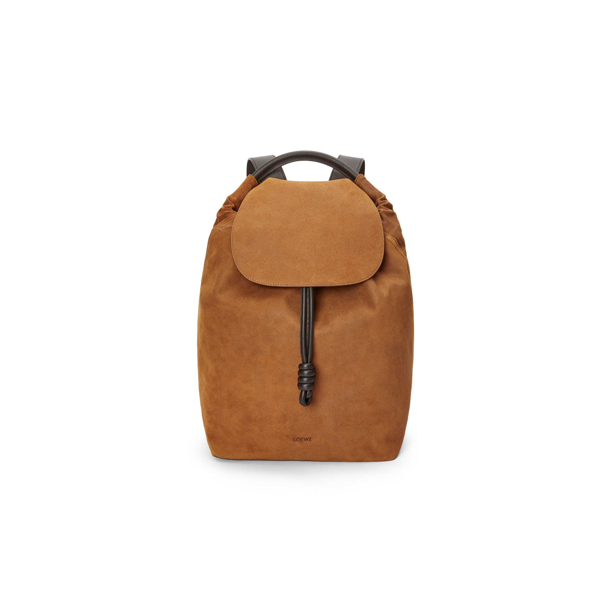 LOEWE FLAMENCO BACKPACK IN PRESSED SUEDE B411FLKX02 (40*36*16cm)